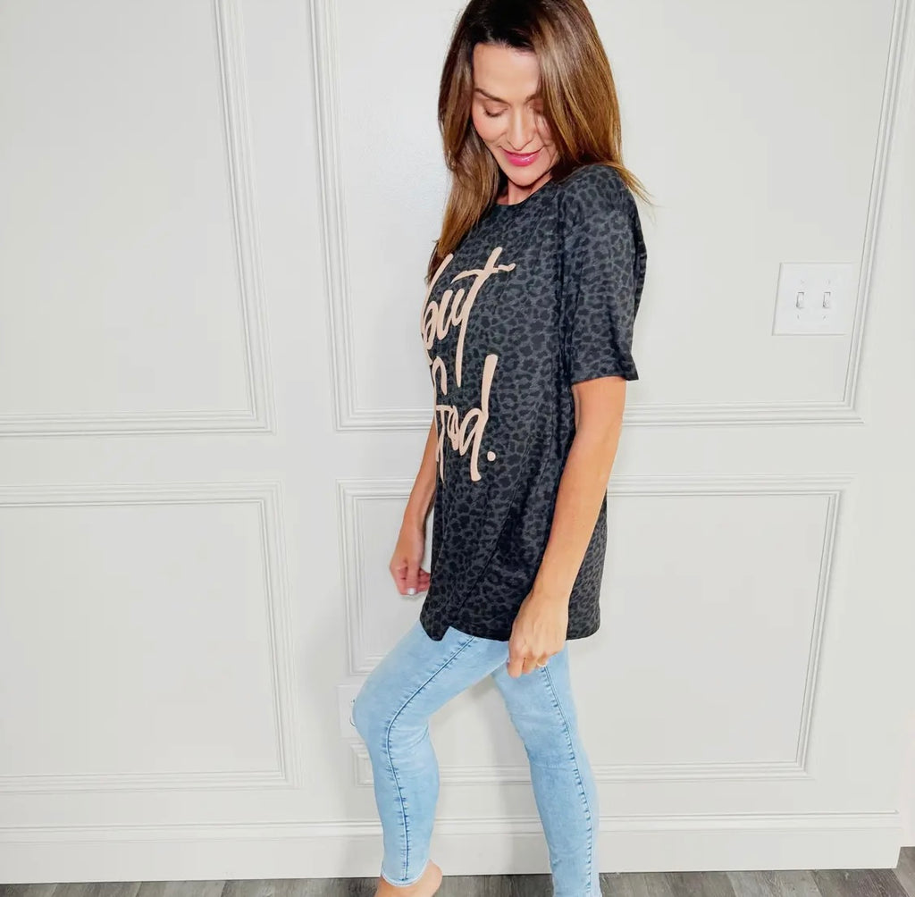 But God Cheetah Shirt