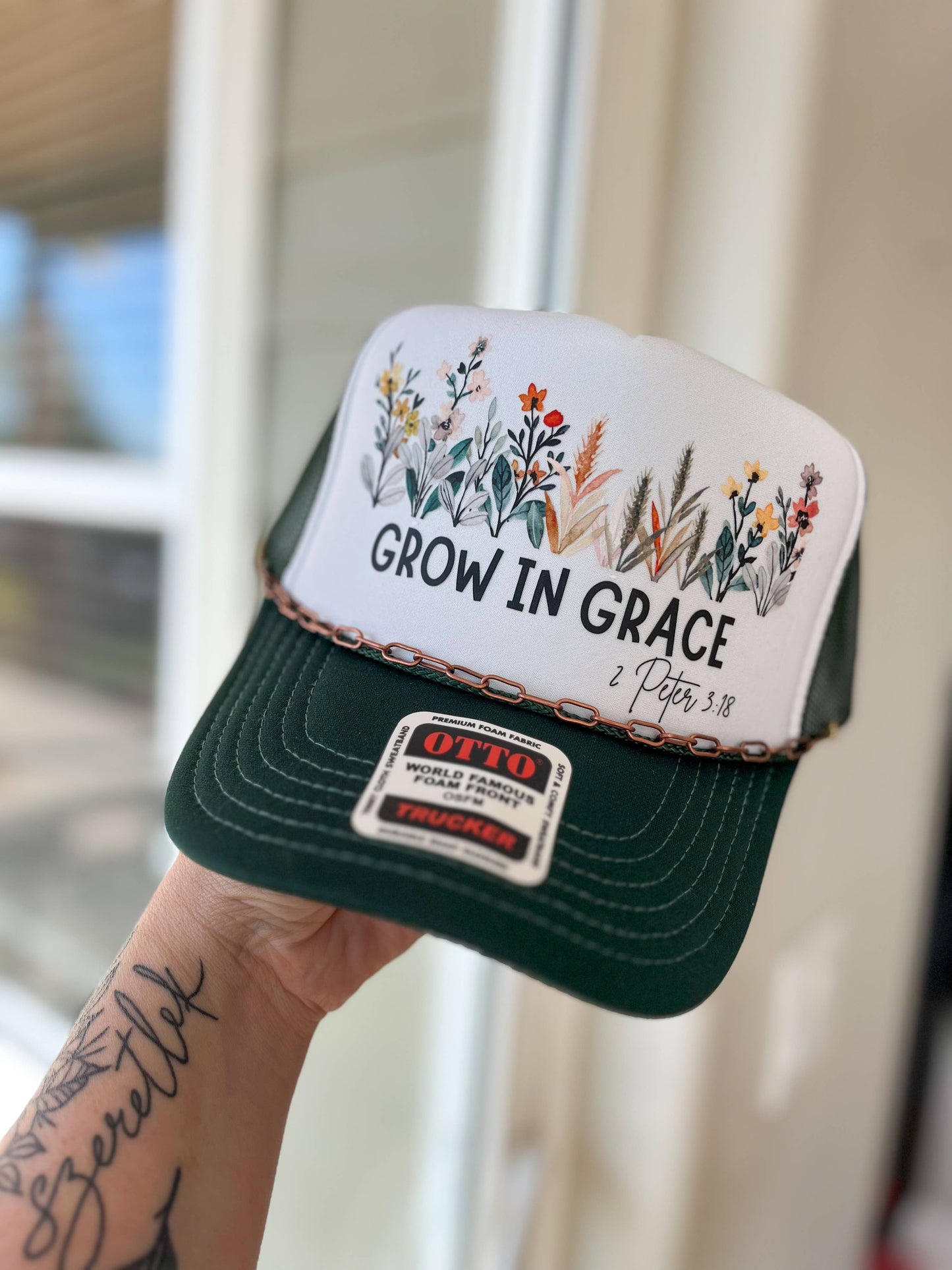Grow in Grace Trucker Hat