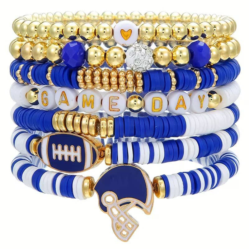 Gold and Blue Game Day Set